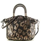 Coach Limited Edition Sequin Mini Sophia Convertiable Satchel Bag Purse Tote 18638 Bronze