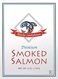 Alaska Smokehouse Smoked Salmon in a Gift Box, 4 oz