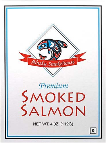Alaska Smokehouse Smoked Salmon in a Gift Box, 4 oz by Alaska Smokehouse
