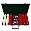 Homestyle 300 Chip Poker Set with Aluminium Case