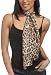 Apparel : ECHO Women's Silk Gauze Cheetah Oblong with Whipstiching