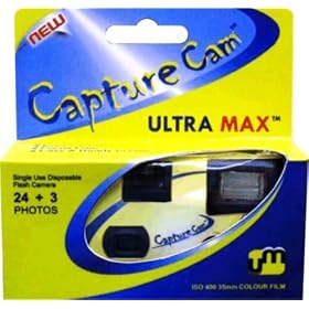 Single Use Flash Camera - 27 Exposure Camera with Built in Flash - 7dayshop Price Includes Delivery Too !