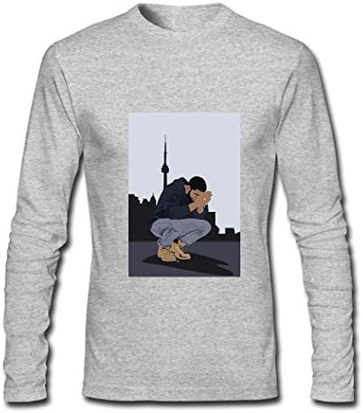 diybliss Custom Men's Long Sleeve Tshirt, Cheap Drake Men's Long Sleeve T-shirt