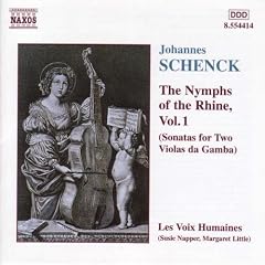 Schenck: The Nymphs of the Rhine, Vol 1 (Sonatas for Two Violas da Gamba)