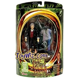 Lord Of The Rings Half Moon Packaging Traveling Bilbo Figure