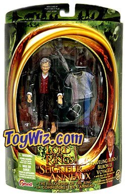 Childrens Toyshop  Third Party New : Lord Of The Rings Half Moon Packaging Traveling Bilbo Figure