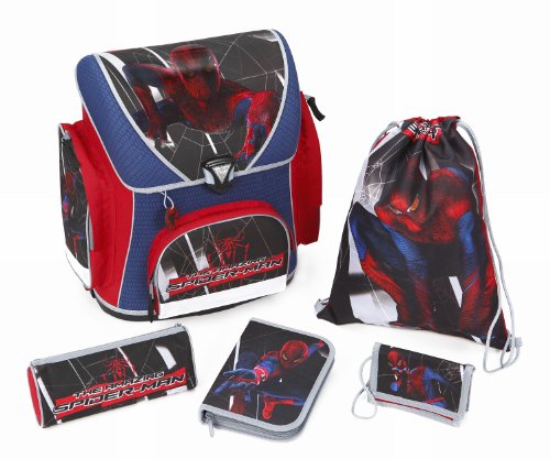 Undercover SP12825 - Campus Schulranzen Set 5-teilig, Spider Man Undercover SP12825 - Campus Schulranzen Set 5-teilig, Spider Man