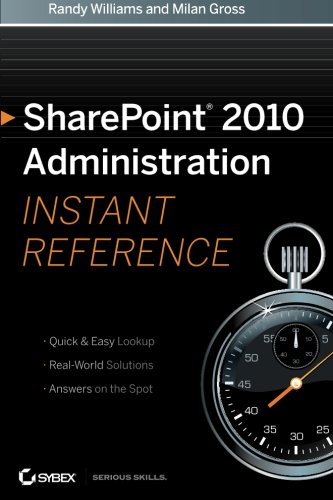 SharePoint 2010 Administration Instant Reference