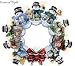 Thomas Kinkade *Let it Snow* Illuminated, Musical Snowman Wreath