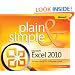Microsoft&reg; Excel&reg; 2010 Plain & Simple