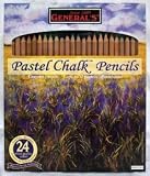 PASTEL CHALK PENCIL SET/24