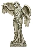 Guardian Angel Mourning Memorial Statue (Douma) 10-1/2-inch
