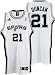 Search : Tim Duncan San Antonio Spurs White Swingman Adidas NBA Jersey
