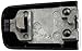 Genuine Acura 72684-SEP-A01ZB Door Lock Cover, Rear, Left
