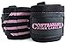 Contraband Pink Label 1007 Wrist Wraps (Pair) for Women | Soft Wrist Wraps for Increasing Strength for Weightlifting, Bodybuilding, and Powerlifting