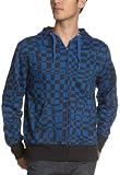 Point Zero Young Men's Zip Fleece W/Graphic And Thermal Hood