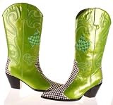 NASCAR Judy Womens Western Cowboy Boots Kiwi
