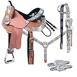 UPC 688499558983 product image for Tough-1 Greyson Barrel Saddle 5 Piece Package 15in | upcitemdb.com