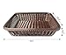 Colorbasket Rectangular Thick Trim Storage Basket, (Brown)