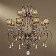 Minka Aston Court Bronze 12 Light Chandelier 4758-206