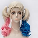 DC Suicide Squad ハーレイクイン Harleen Quinzel コスプレウィッグ