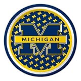 Michigan Wolverines Paper Plates (8 Pack)