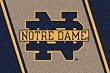 Notre Dame Fighting Irish "ND" 3' 10" x 5' 4" Team Spirit Area Rug