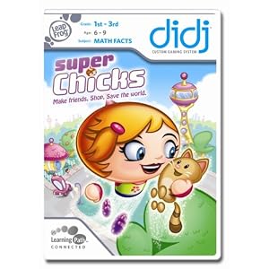 LeapFrog Didj Custom Learning Game Super Chicks! by