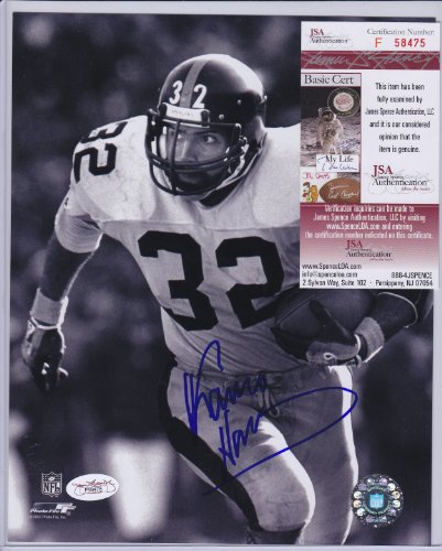 Franco Harris Pittsburgh Steelers Signed Autographed Photo Coa + Hologram Jsa Coa