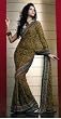Akshata Printed Georgette Saree / Sari fabric for casual wear