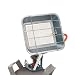 Einhell 2333200 GS 4600 Gasheizstrahler Heizleistung regulierbar von 2,7 kW - 4,6 kW, Betriebsdruck 50 mbar