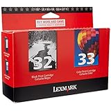 Lexmark 18C0532 #32/#33 Twin Pack ink Cartridges