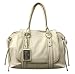 Dolce & Gabbana Miss Lug Cream Leather Satchel BB2030-A5417-80001