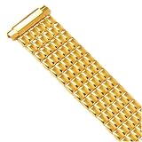 Watch Band Expansion Metal Stretch Gold Plated fits 10mm 11mm 12mm 13mm 14mm 