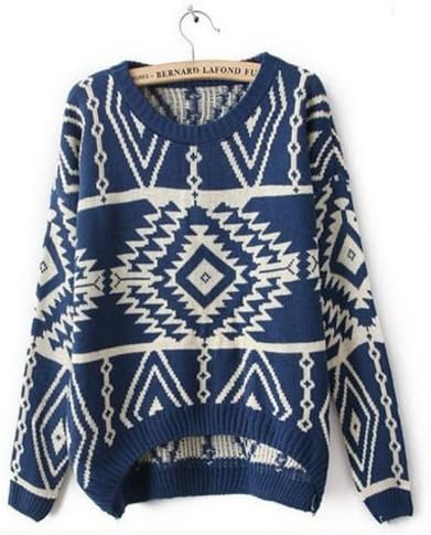 GT-Dress long sleeve oversized sweaters for women 2013 Aztec pattern pullovers and kintwear coats for woman top