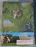 Over the Hedge Movie Animals Curtains 66x72 in