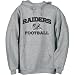 Reebok Oakland Raiders Ash Stacked Helmet Hoody Sweatshirt