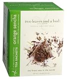 Two Leaves and a Bud Organic Orange Sencha Green Tea, Tea Bags, 15-Count Boxes (Pack of 6)