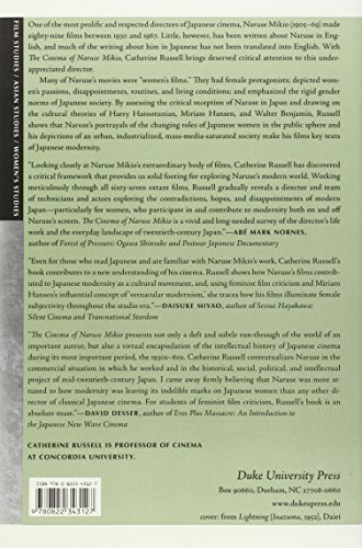 The Cinema of Naruse Mikio: Women and Japanese Modernity