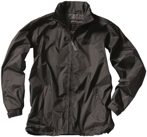 Northland Professional Herren Regenjacke Robby, black, M, 02-04841