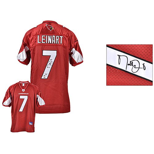 Mounted Memories Arizona Cardinals Matt Leinart Signed Authentic Jersey