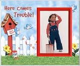 Here Comes Trouble - Picture Frame Gift