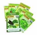Ferry-Morse 3241 Organic Seed Collection, Greens (14.45 Gram Packet)