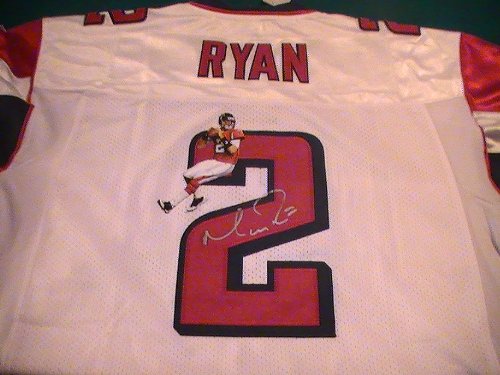 MATT RYAN SIGNED AUTOGRAPHED JERSEY ATLANTA FALCONS COA + PROOF PHOTO