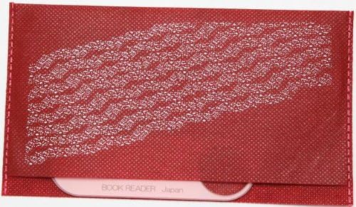 4 times sub-lens case made in Japan with pink BB-2PK 2 times TERASAKI reading loupe magnification book reader