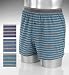 3 Pack Authentic Cool Fresh Pure Cotton Stripe Boxers