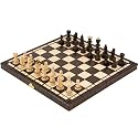 13 Inch Pearl Folding Chess Set