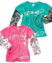 Ed Hardy Kids Shirt, Girls Graphic Tee