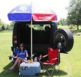 ShadeMaid Tailgate Umbrella Support System With Kansas University Umbella