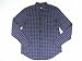 送料無料！Armani Jeansアルマーニジーンズメンズ長袖シャツ（ネイビー）XL【セール】